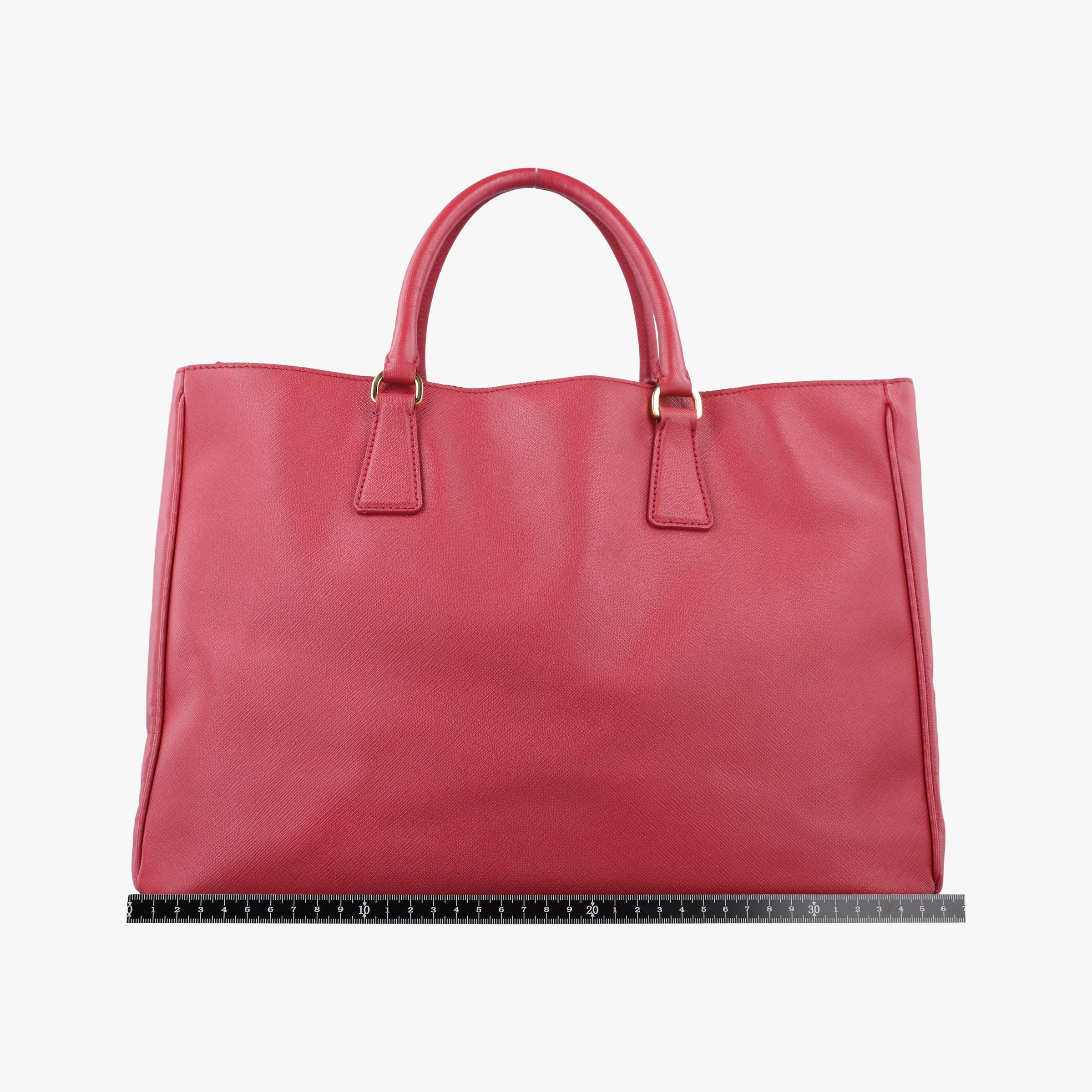Pre-owned Prada Galleria Red SAFFIANO Leather BN1844 handbag | stylenewstar