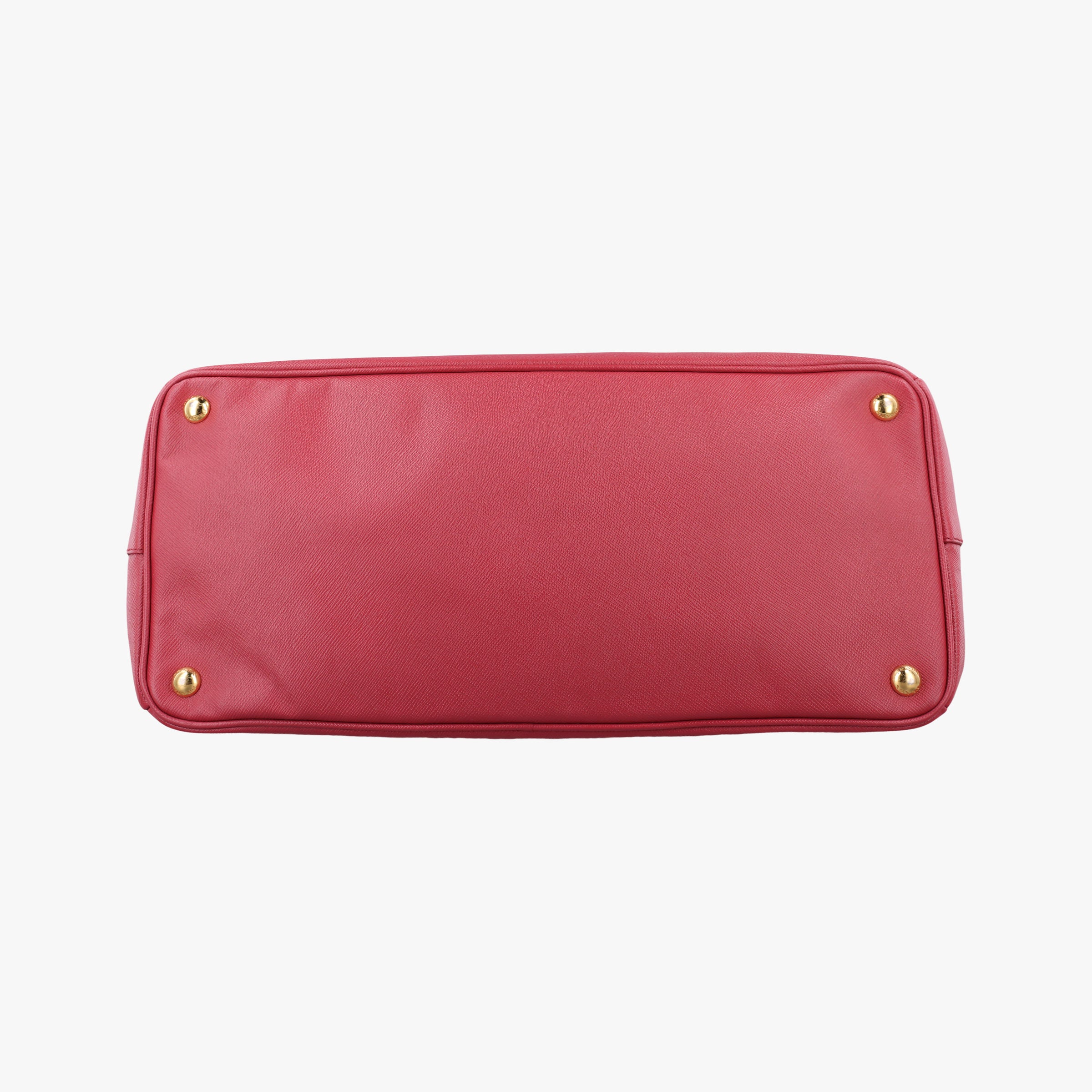 Pre-owned Prada Galleria Red SAFFIANO Leather BN1844 handbag | stylenewstar