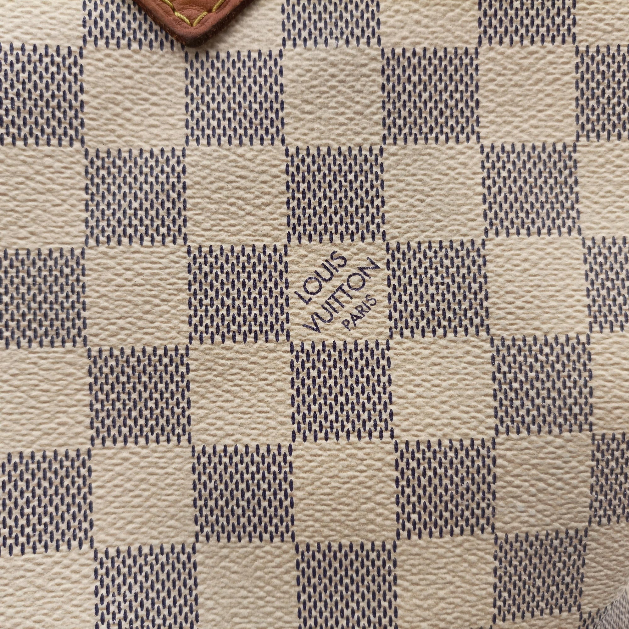 Secondhand Louis Vuitton Speedy 35 Azur Damier Canvas N41535 handbag | stylenewstar