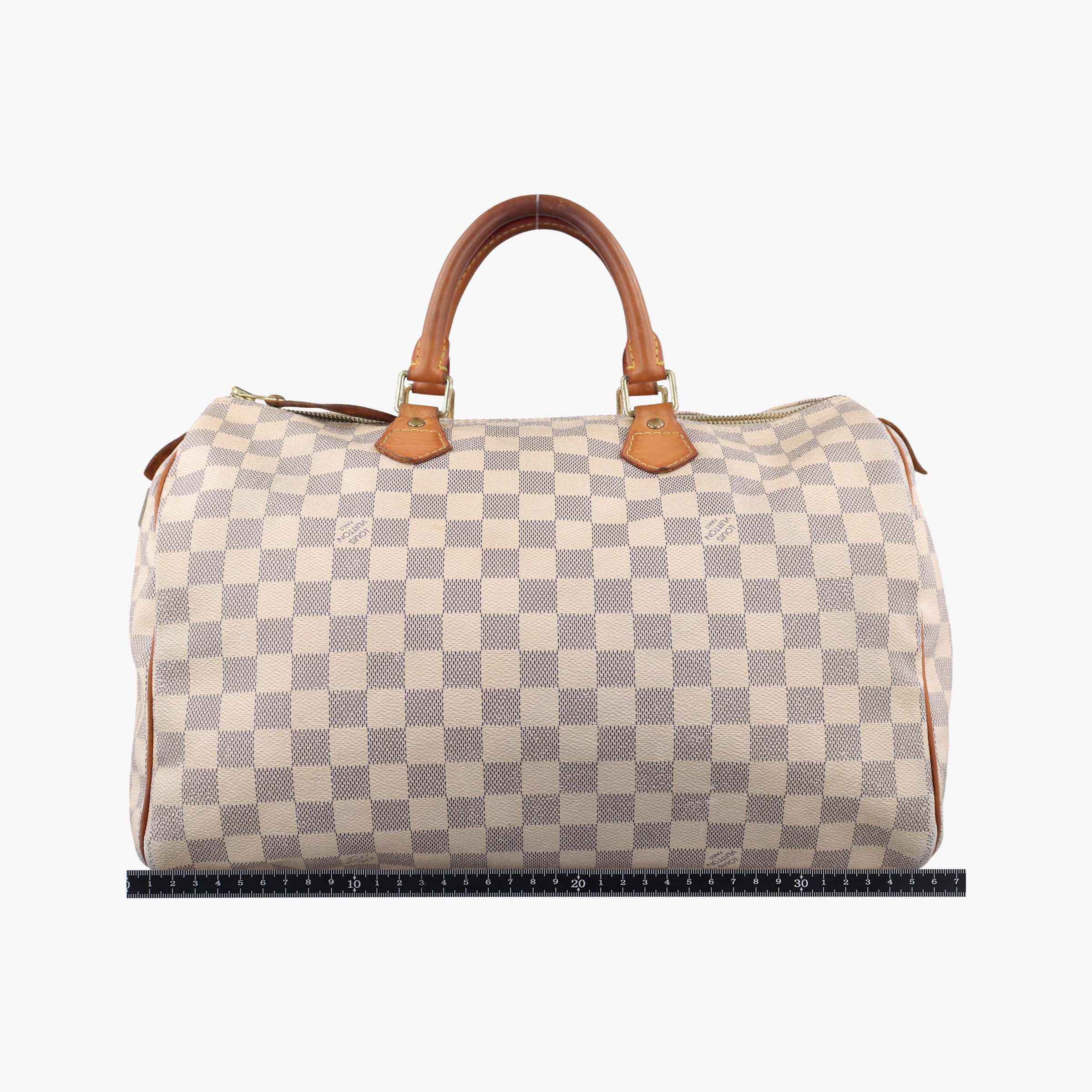 Secondhand Louis Vuitton Speedy 35 Azur Damier Canvas N41535 handbag | stylenewstar