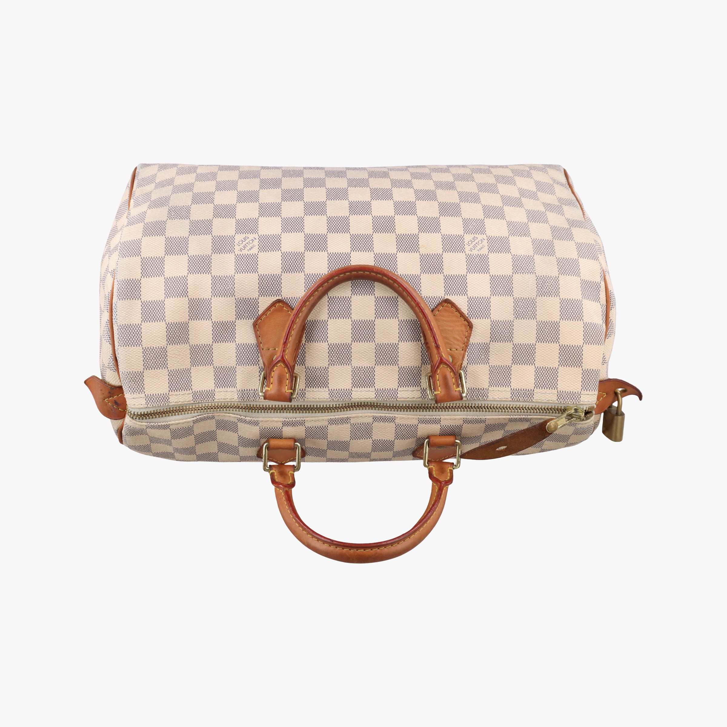 Secondhand Louis Vuitton Speedy 35 Azur Damier Canvas N41535 handbag | stylenewstar