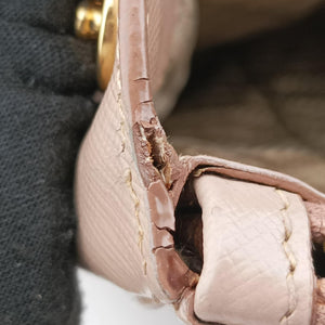 Pre-owned Prada Galleria Pink SAFFIANO Leather BN2274 handbag | stylenewstar