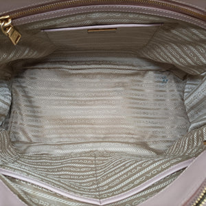 Pre-owned Prada Galleria Pink SAFFIANO Leather BN2274 handbag | stylenewstar