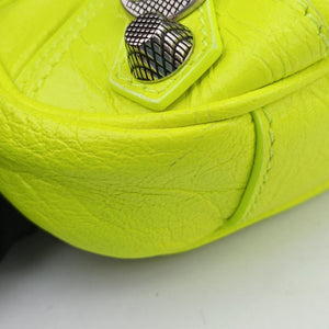 Vintage Balenciaga Le Cagole YellowGreen lambskin  shoulderbag | stylenewstar