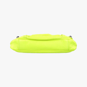 Vintage Balenciaga Le Cagole YellowGreen lambskin  shoulderbag | stylenewstar