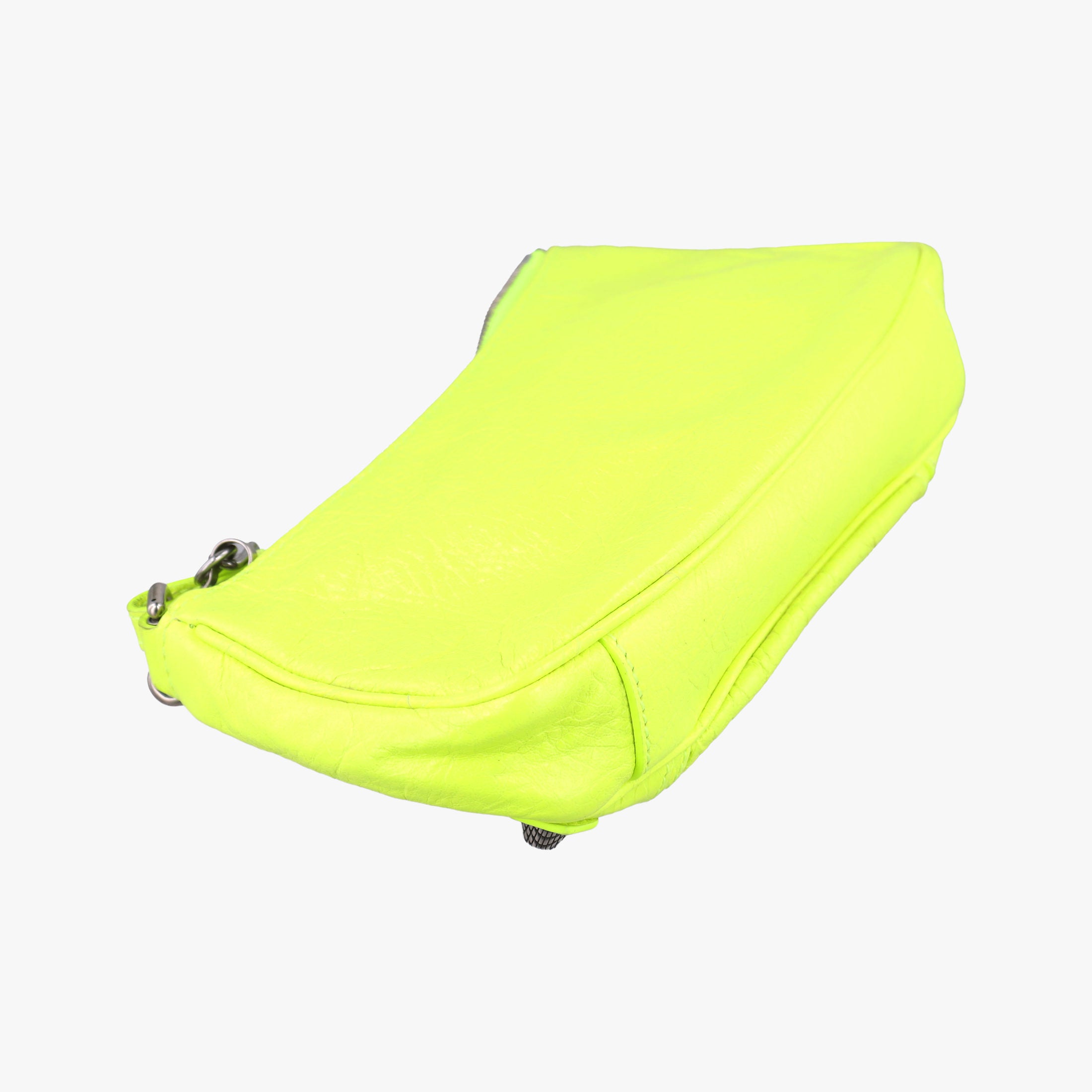 Vintage Balenciaga Le Cagole YellowGreen lambskin  shoulderbag | stylenewstar