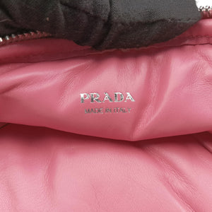 Vintage Prada Triangle mini Pink Leather 1NR015 shoulderbag | stylenewstar