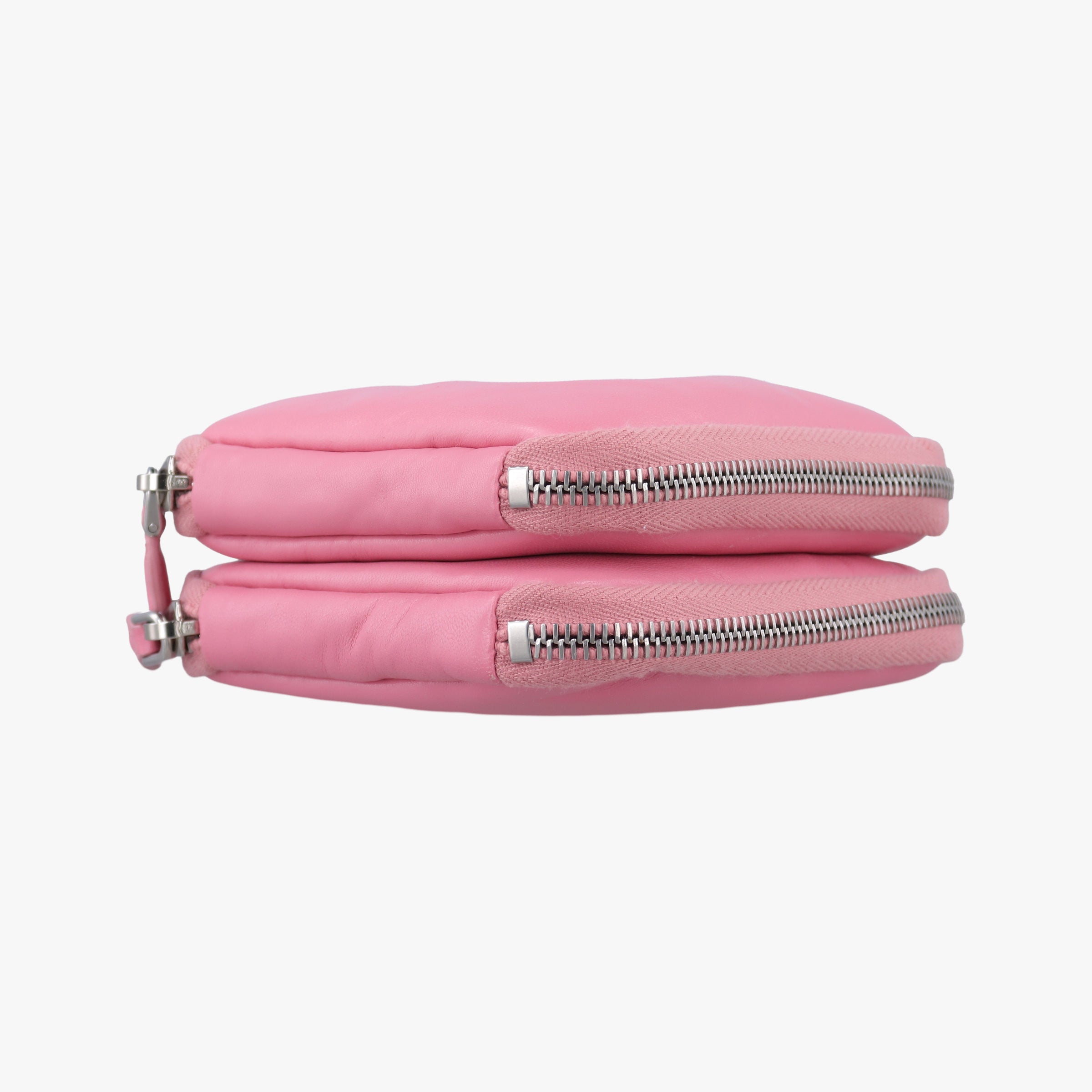 Vintage Prada Triangle mini Pink Leather 1NR015 shoulderbag | stylenewstar