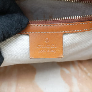 Vintage Gucci Sherry Line Multicolour canvas×leather 247205 handbag | stylenewstar