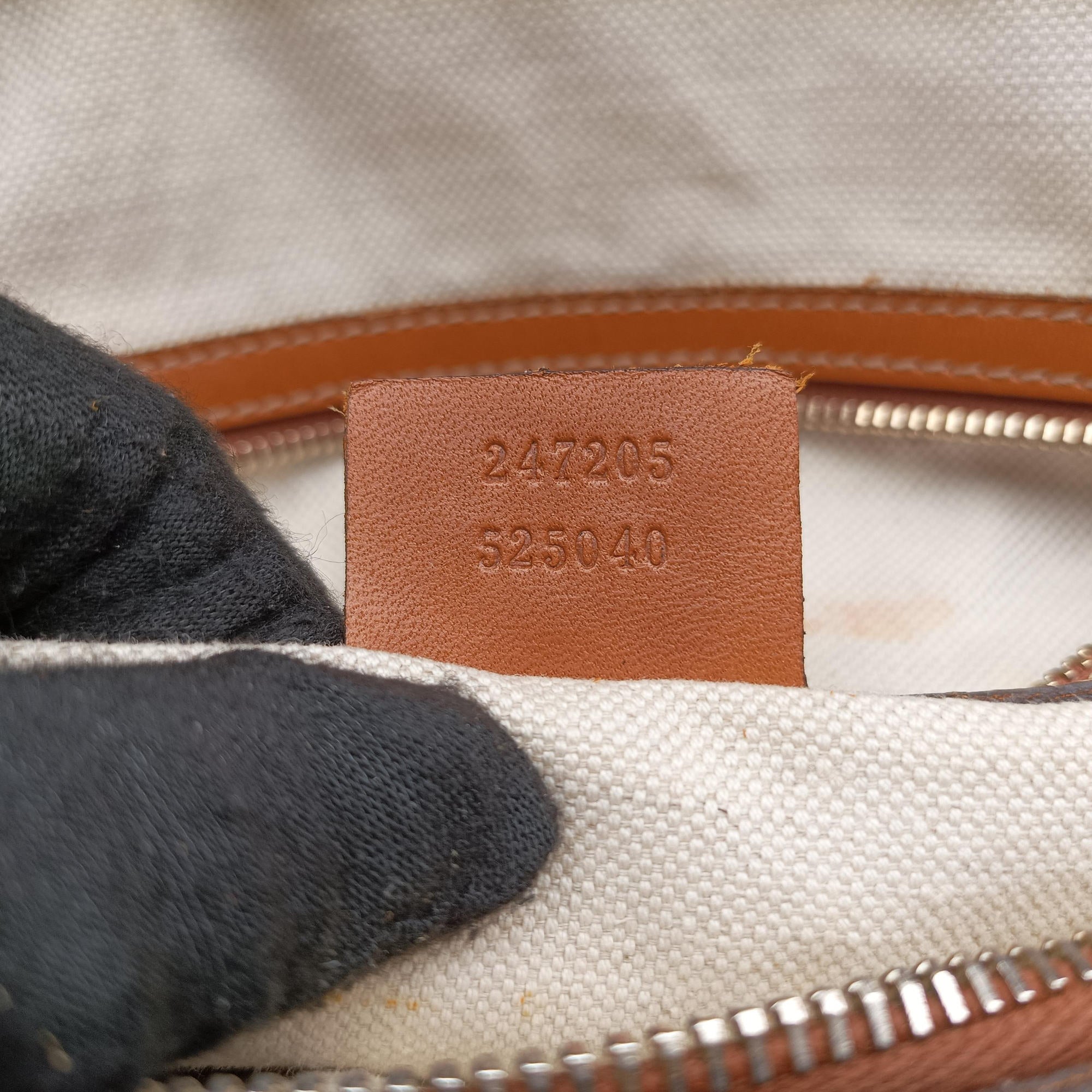 Vintage Gucci Sherry Line Multicolour canvas×leather 247205 handbag | stylenewstar