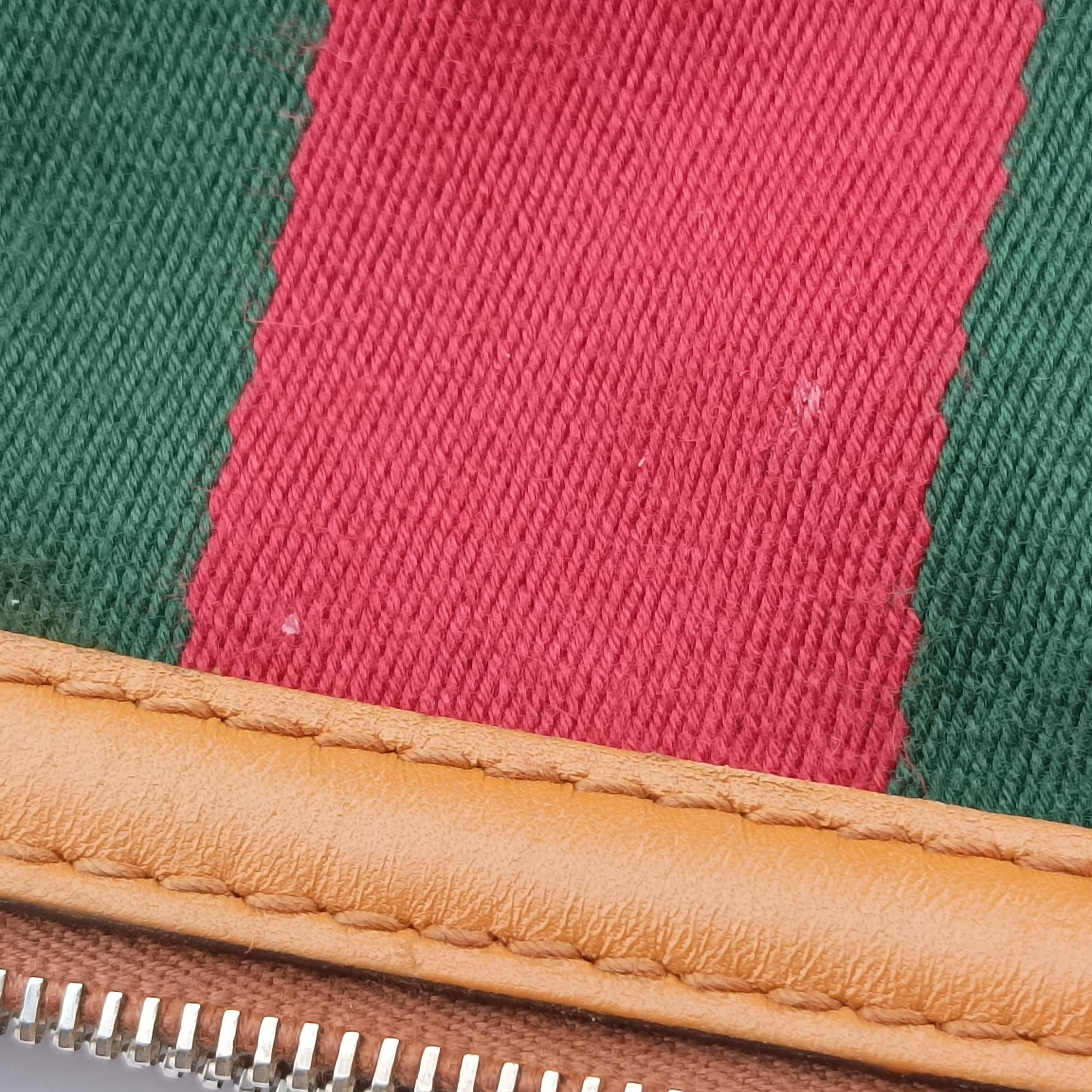 Vintage Gucci Sherry Line Multicolour canvas×leather 247205 handbag | stylenewstar