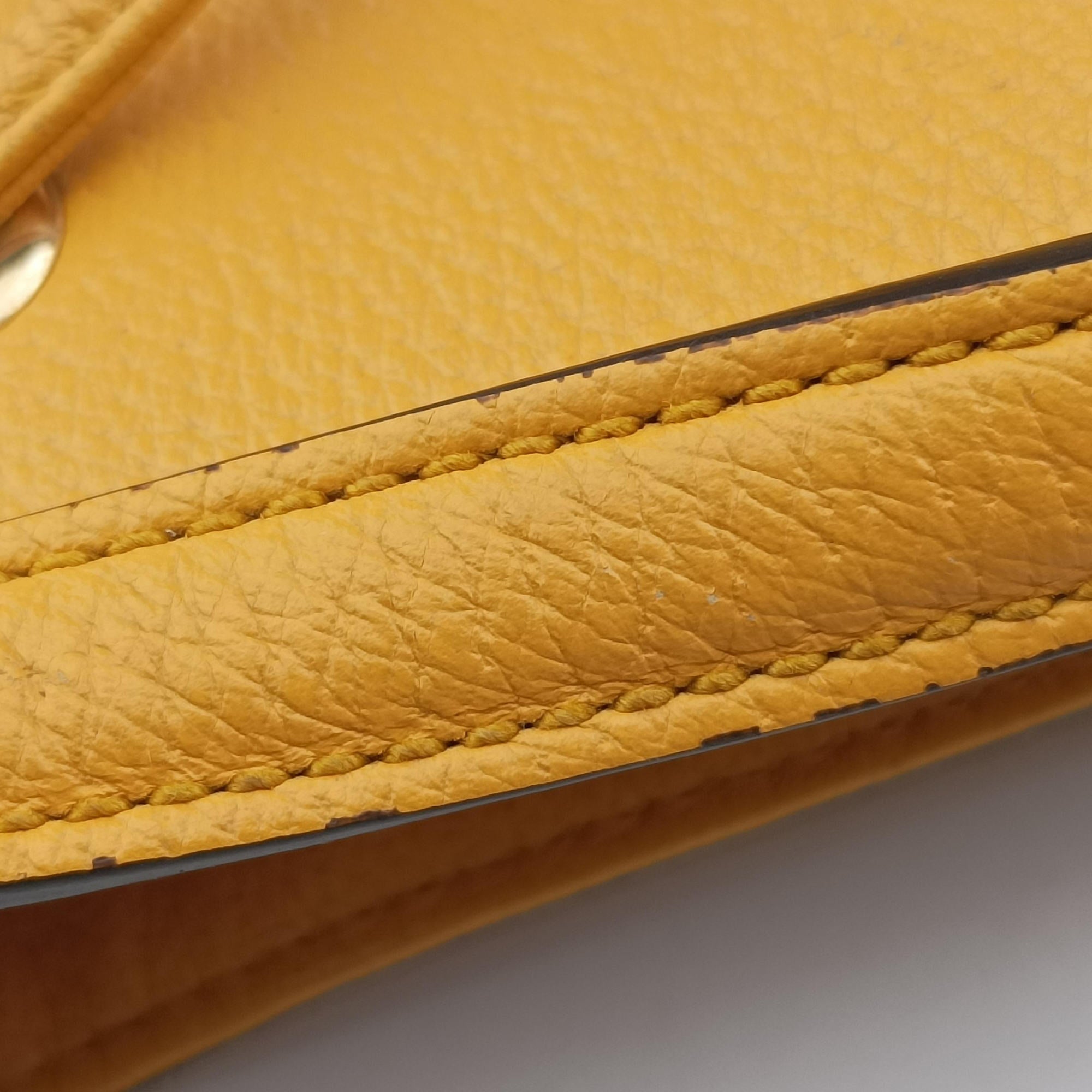 Pre-owned Gucci Ophidia Yellow × Beige × Multicolor PVC coated canvas×Leather 550621 shoulderbag | stylenewstar