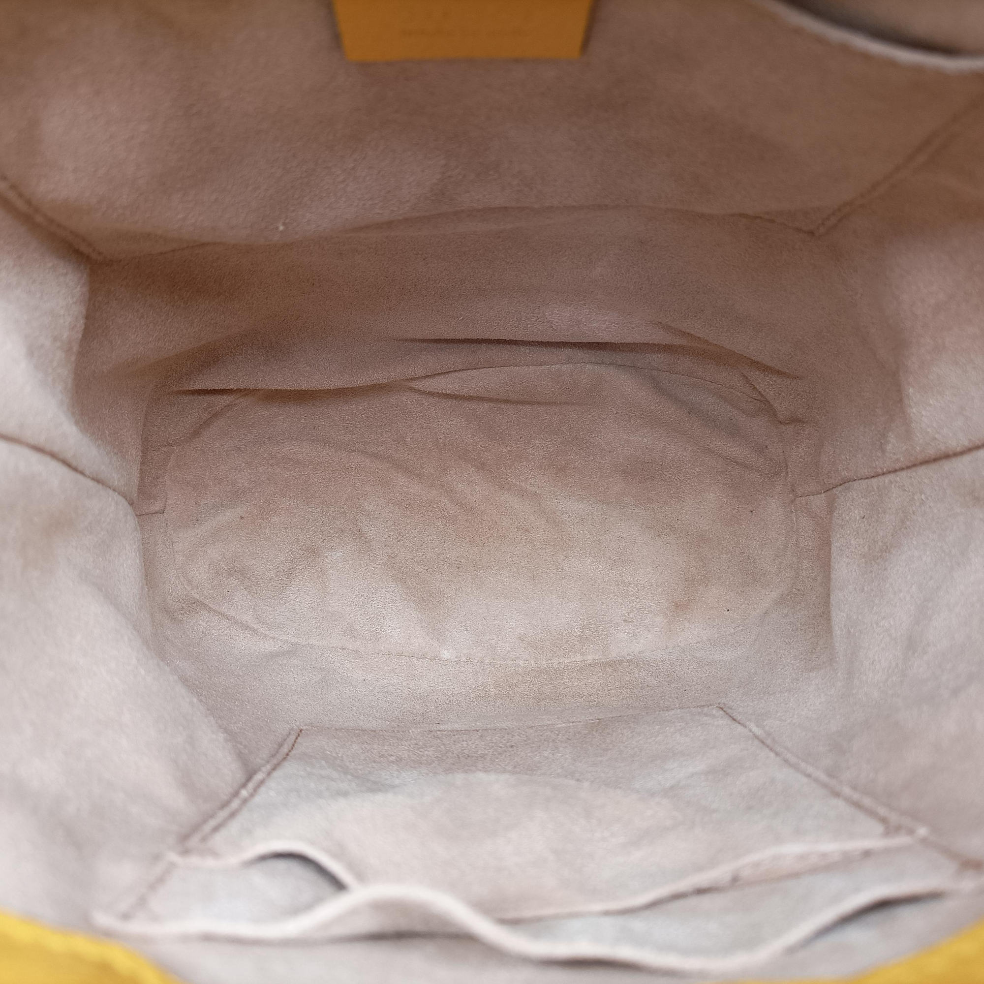 Pre-owned Gucci Ophidia Yellow × Beige × Multicolor PVC coated canvas×Leather 550621 shoulderbag | stylenewstar