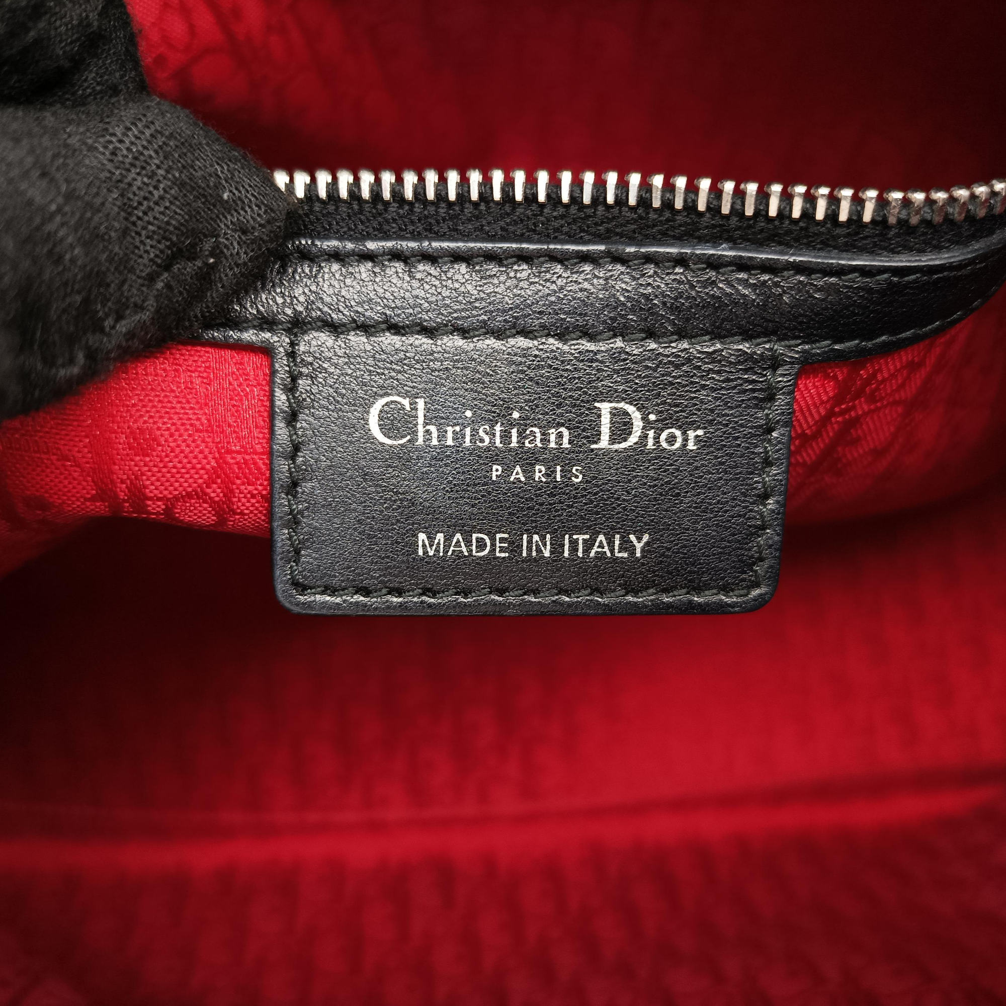 Secondhand Christian Dior Lady Dior Black lambskin  shoulderbag | stylenewstar