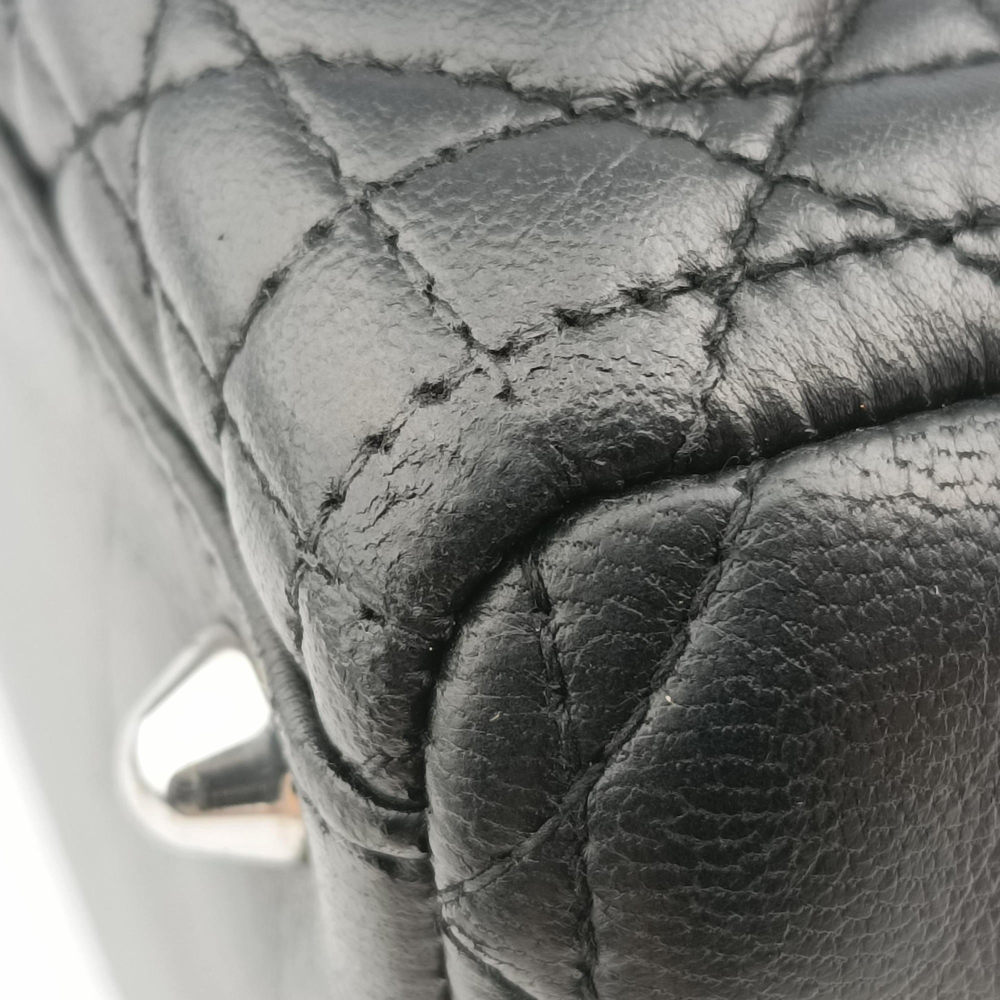 Secondhand Christian Dior Lady Dior Black lambskin  shoulderbag | stylenewstar