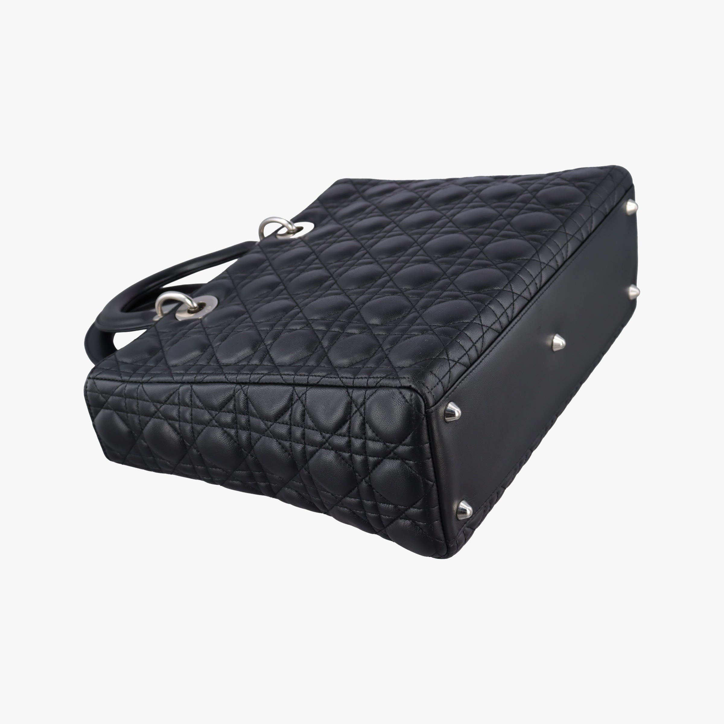 Secondhand Christian Dior Lady Dior Black lambskin  shoulderbag | stylenewstar