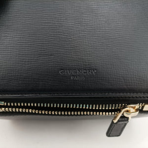 Pre-owned Givenchy Pandora Black Leather  shoulderbag | stylenewstar