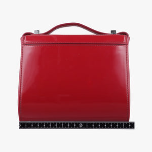 Pre-owned Givenchy Pandora Box Red Patent Leather  shoulderbag | stylenewstar