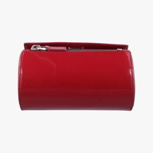 Pre-owned Givenchy Pandora Box Red Patent Leather  shoulderbag | stylenewstar