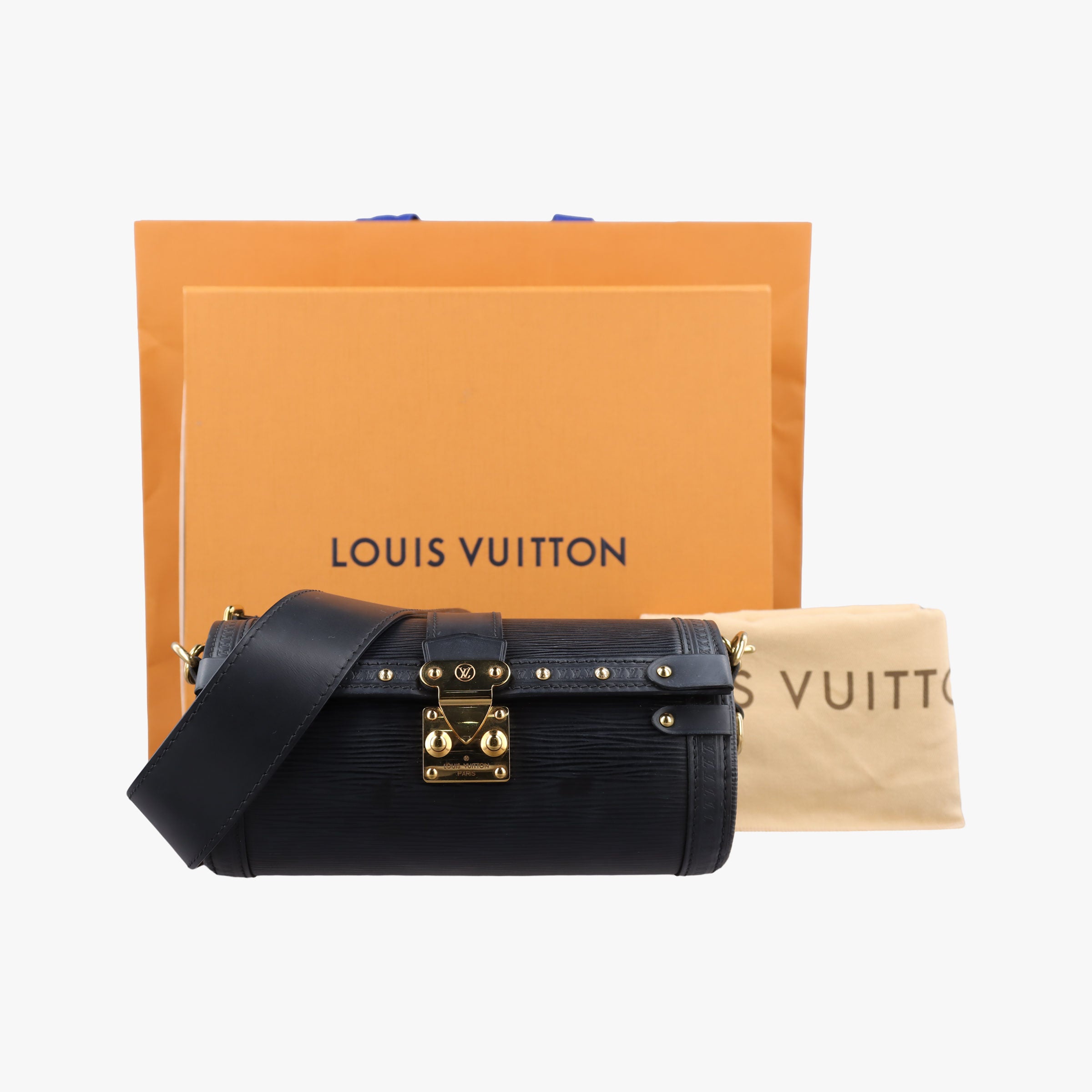 Pre-owned Louis Vuitton Papillon Trunk Noir Epi M58655 shoulderbag | stylenewstar