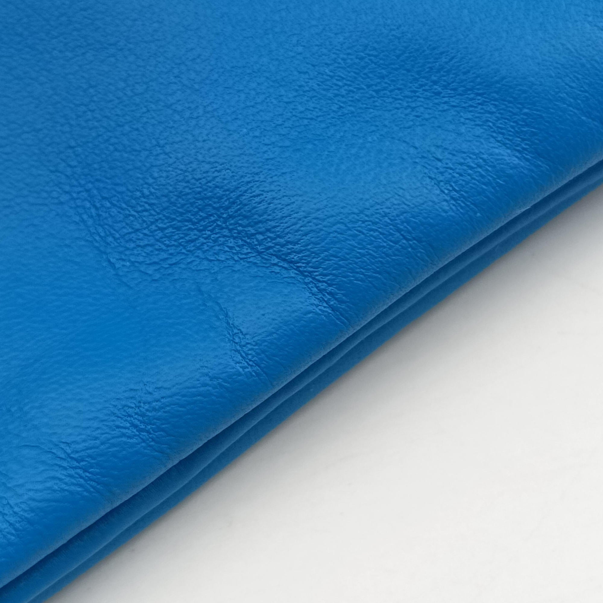 Pre-owned Hermes Sac Aline mini Blue lambskin  shoulderbag | stylenewstar
