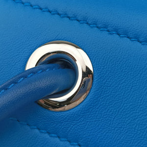 Pre-owned Hermes Sac Aline mini Blue lambskin  shoulderbag | stylenewstar