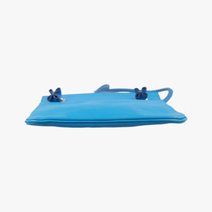 Pre-owned Hermes Sac Aline mini Blue lambskin  shoulderbag | stylenewstar