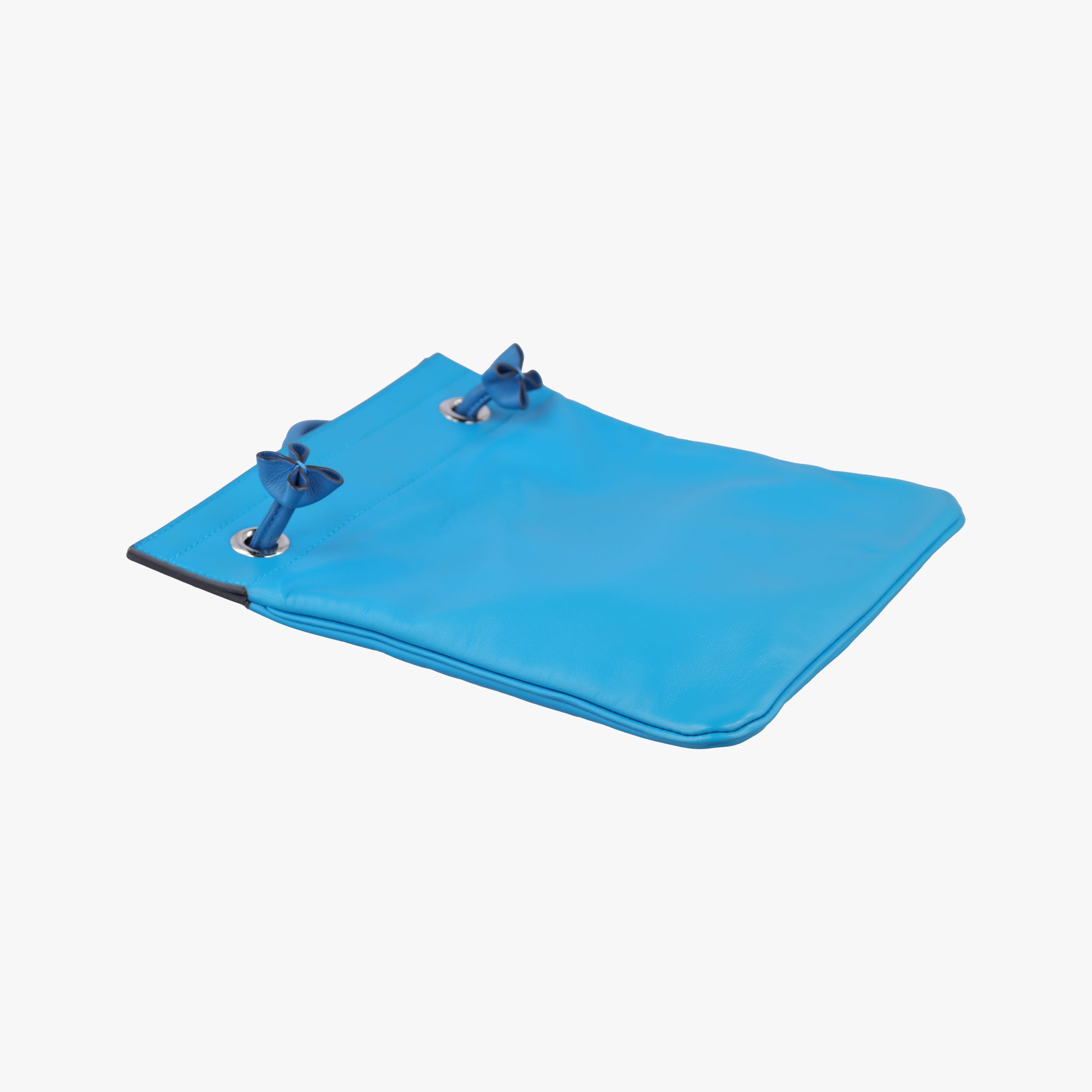 Pre-owned Hermes Sac Aline mini Blue lambskin  shoulderbag | stylenewstar
