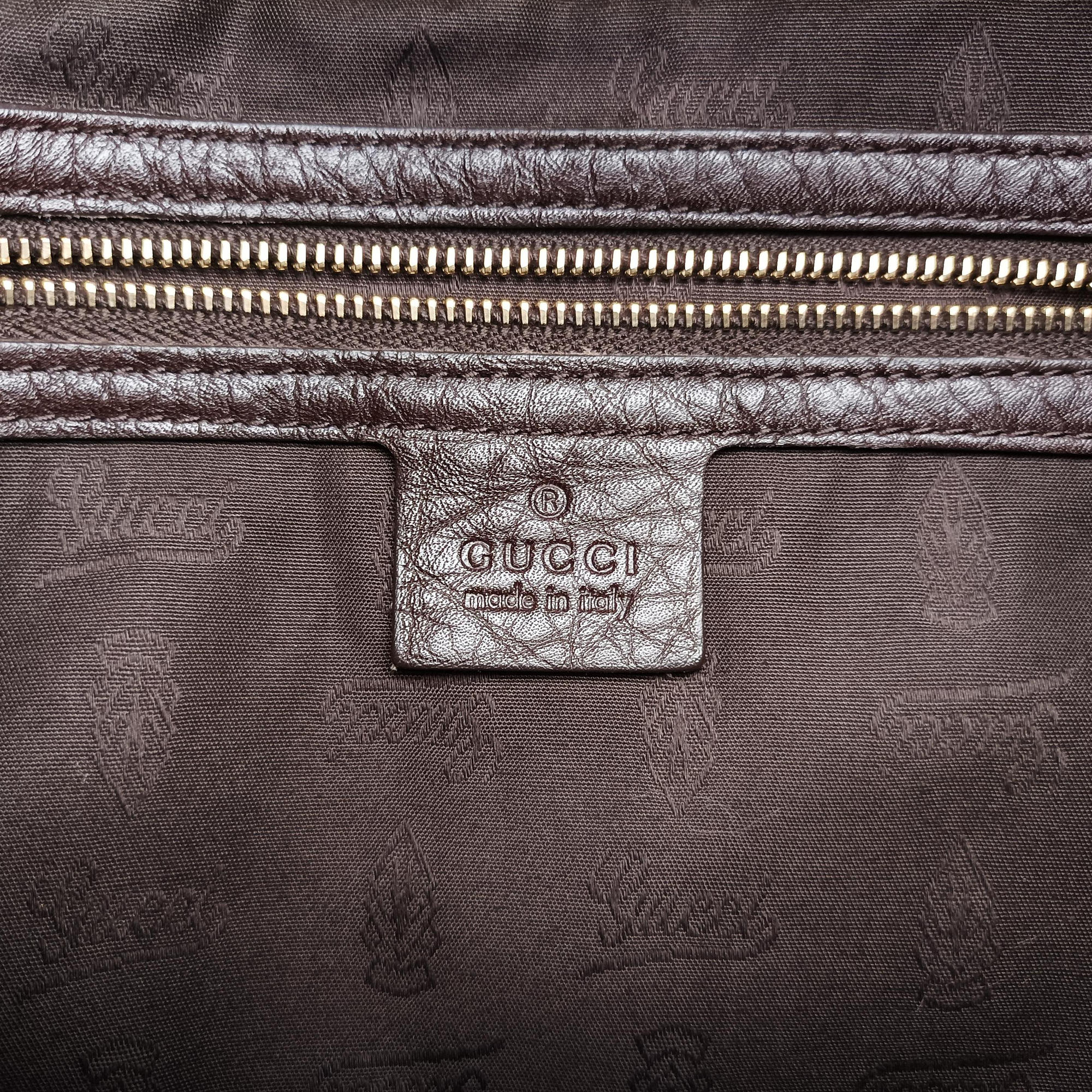Pre-owned Gucci Horsebit Hobo Brown leather 247602 shoulderbag | stylenewstar