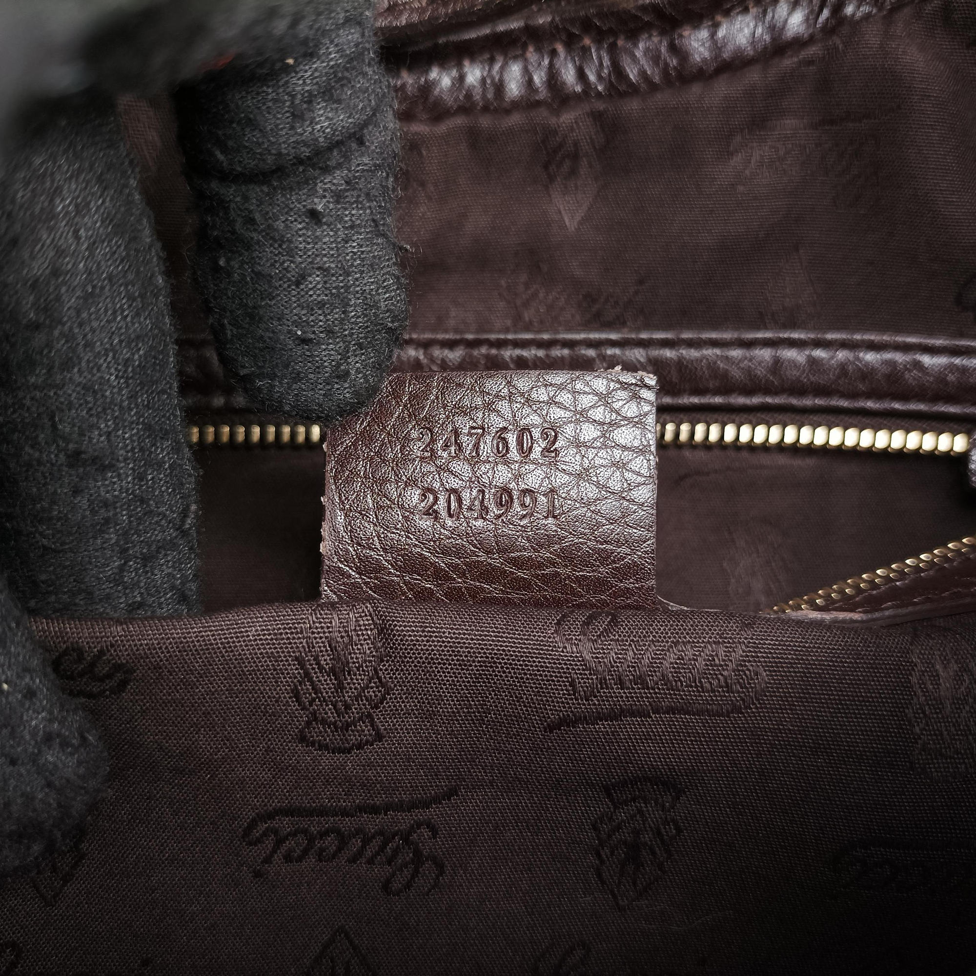Pre-owned Gucci Horsebit Hobo Brown leather 247602 shoulderbag | stylenewstar