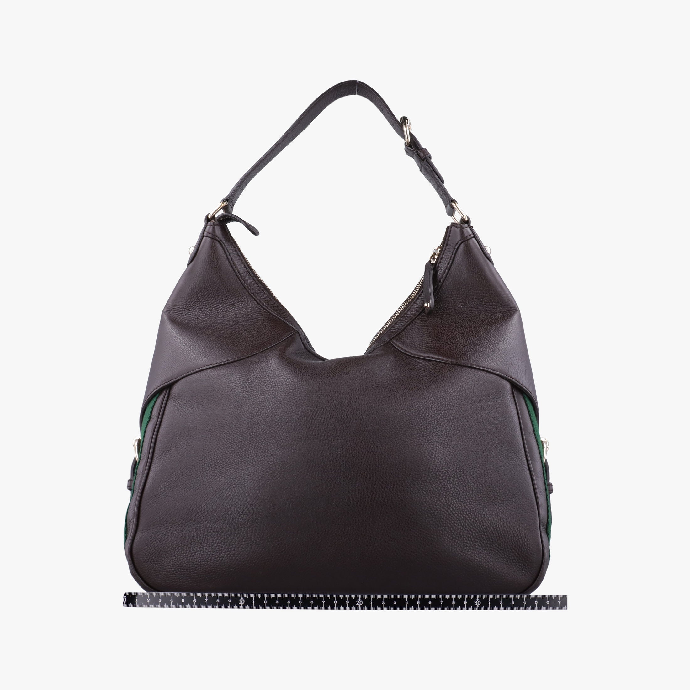 Pre-owned Gucci Horsebit Hobo Brown leather 247602 shoulderbag | stylenewstar