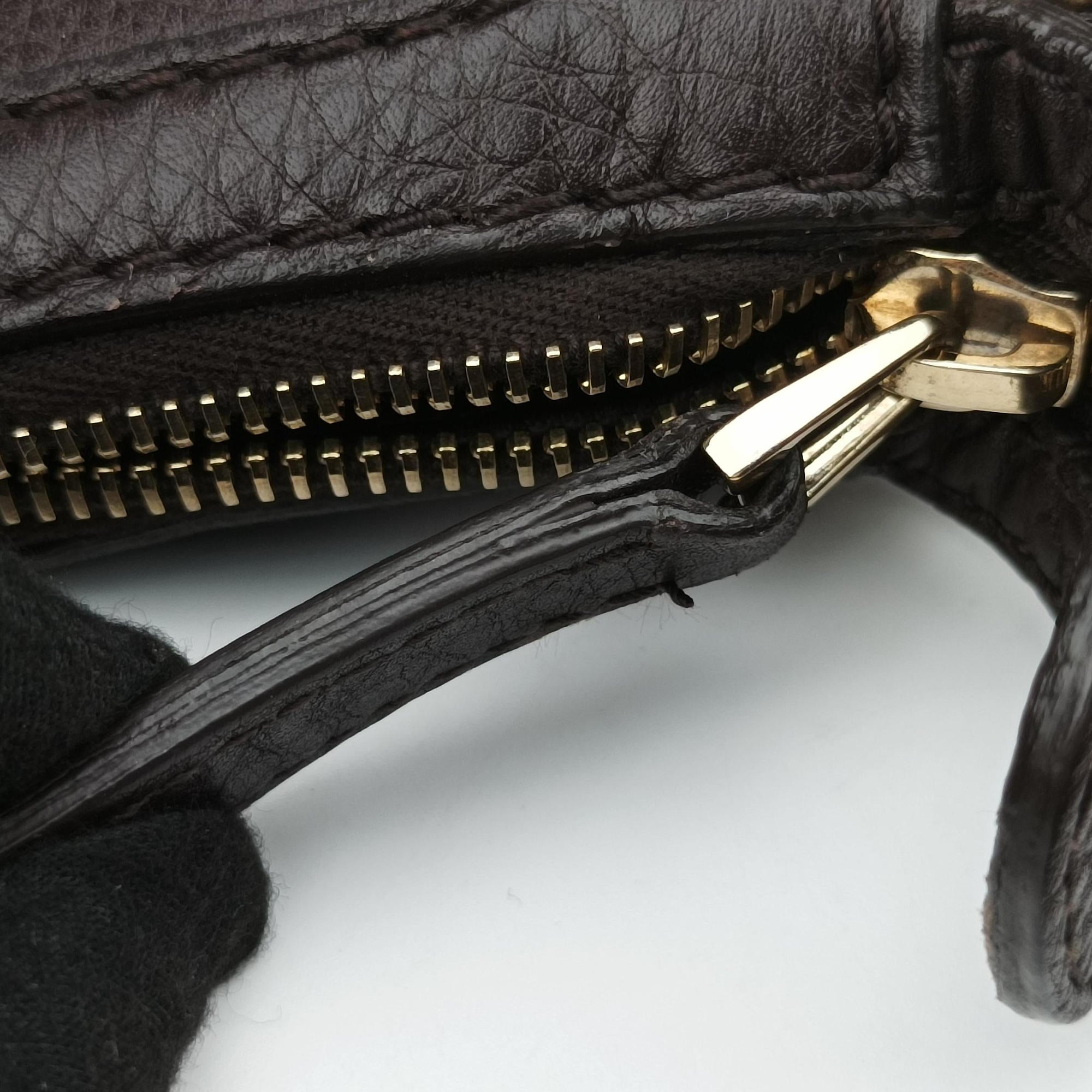 Pre-owned Gucci Horsebit Hobo Brown leather 247602 shoulderbag | stylenewstar