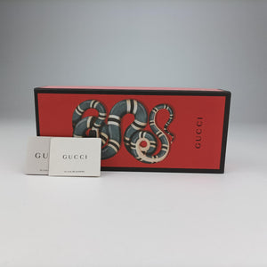 Pre-owned Gucci Animalier Mini Frame Bag Black Leather 488428 shoulderbag | stylenewstar