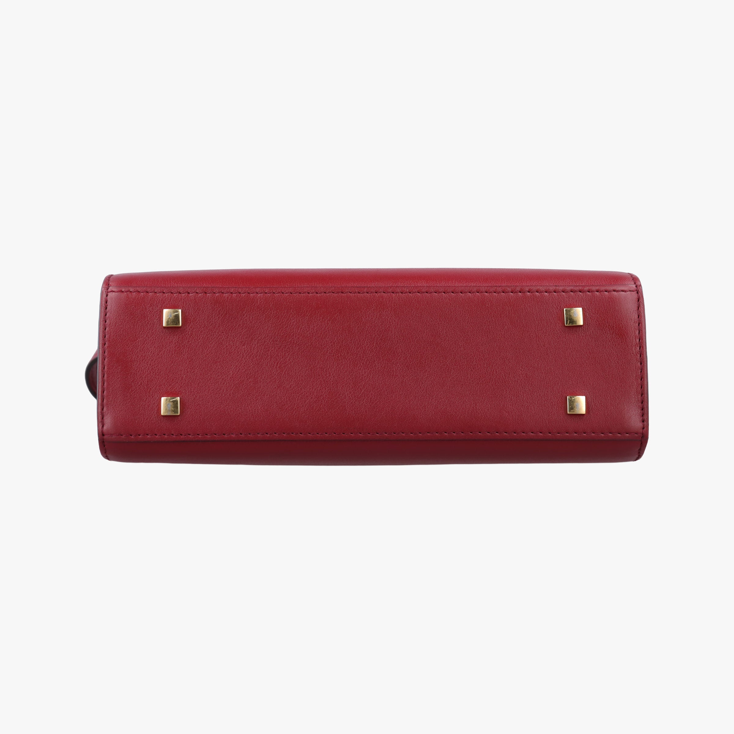 Pre-owned Delvaux Tampete Burgundy Leather  shoulderbag | stylenewstar