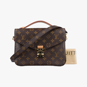 Pre-owned Louis Vuitton Pochette Metis MM Brown Monogram Canvas M44875 shoulderbag | stylenewstar