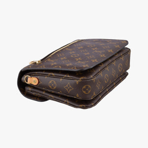 Pre-owned Louis Vuitton Pochette Metis MM Brown Monogram Canvas M44875 shoulderbag | stylenewstar