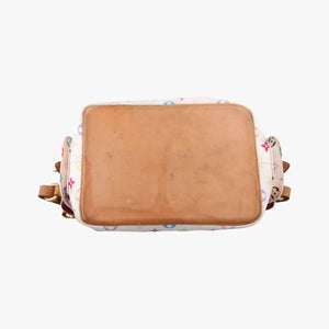 Secondhand Louis Vuitton Petit NOe white Monogram Multicolor M42229 shoulderbag | stylenewstar