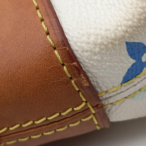 Pre-owned Louis Vuitton JUDY MM white Monogram Multicolor M40255 shoulderbag | stylenewstar