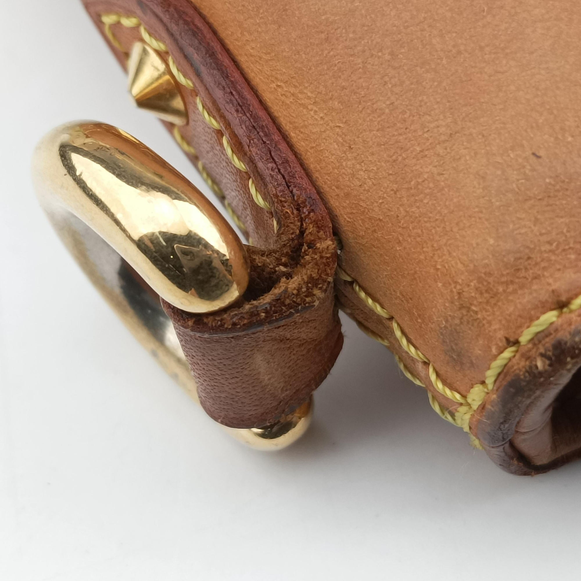 Pre-owned Louis Vuitton JUDY MM white Monogram Multicolor M40255 shoulderbag | stylenewstar