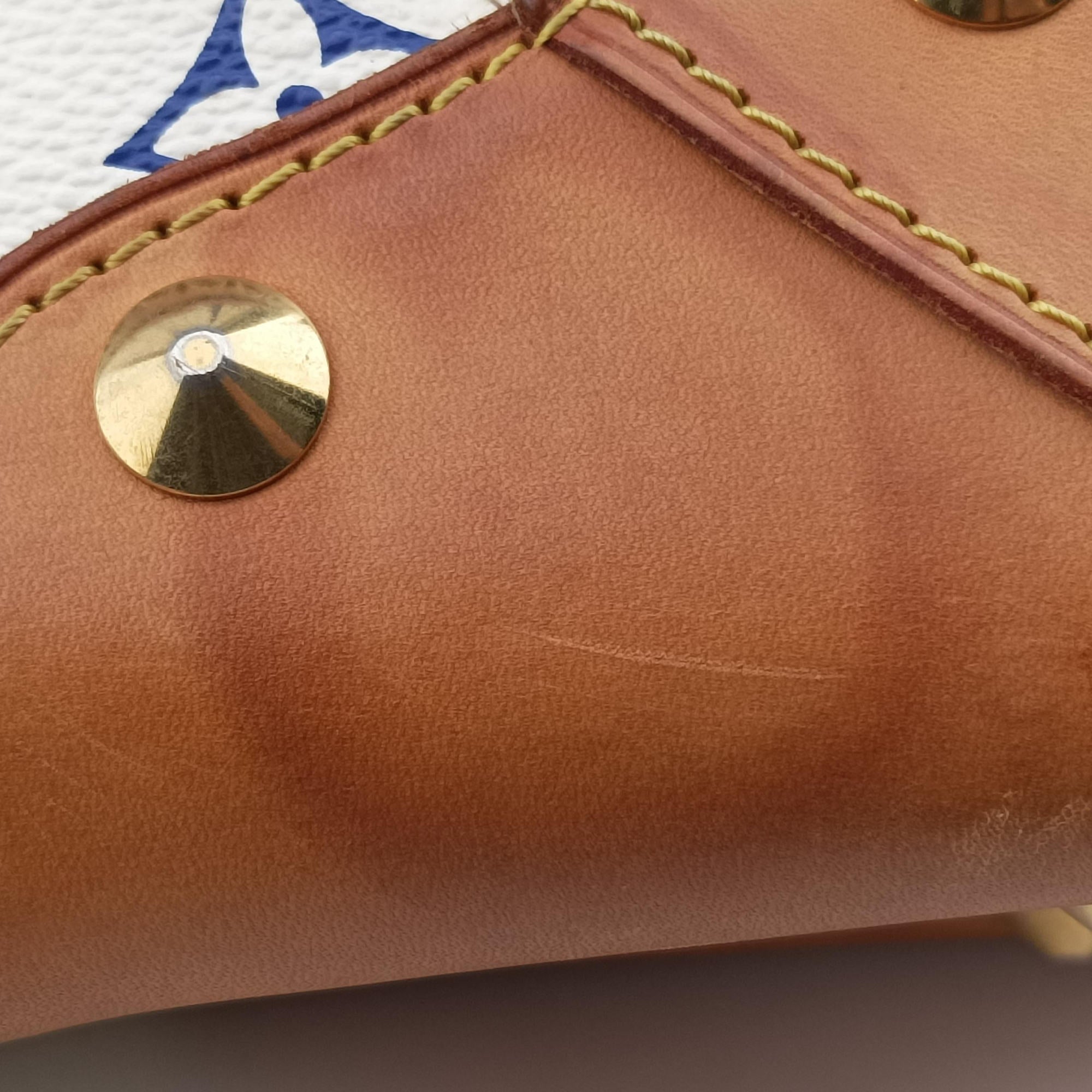 Pre-owned Louis Vuitton JUDY MM white Monogram Multicolor M40255 shoulderbag | stylenewstar