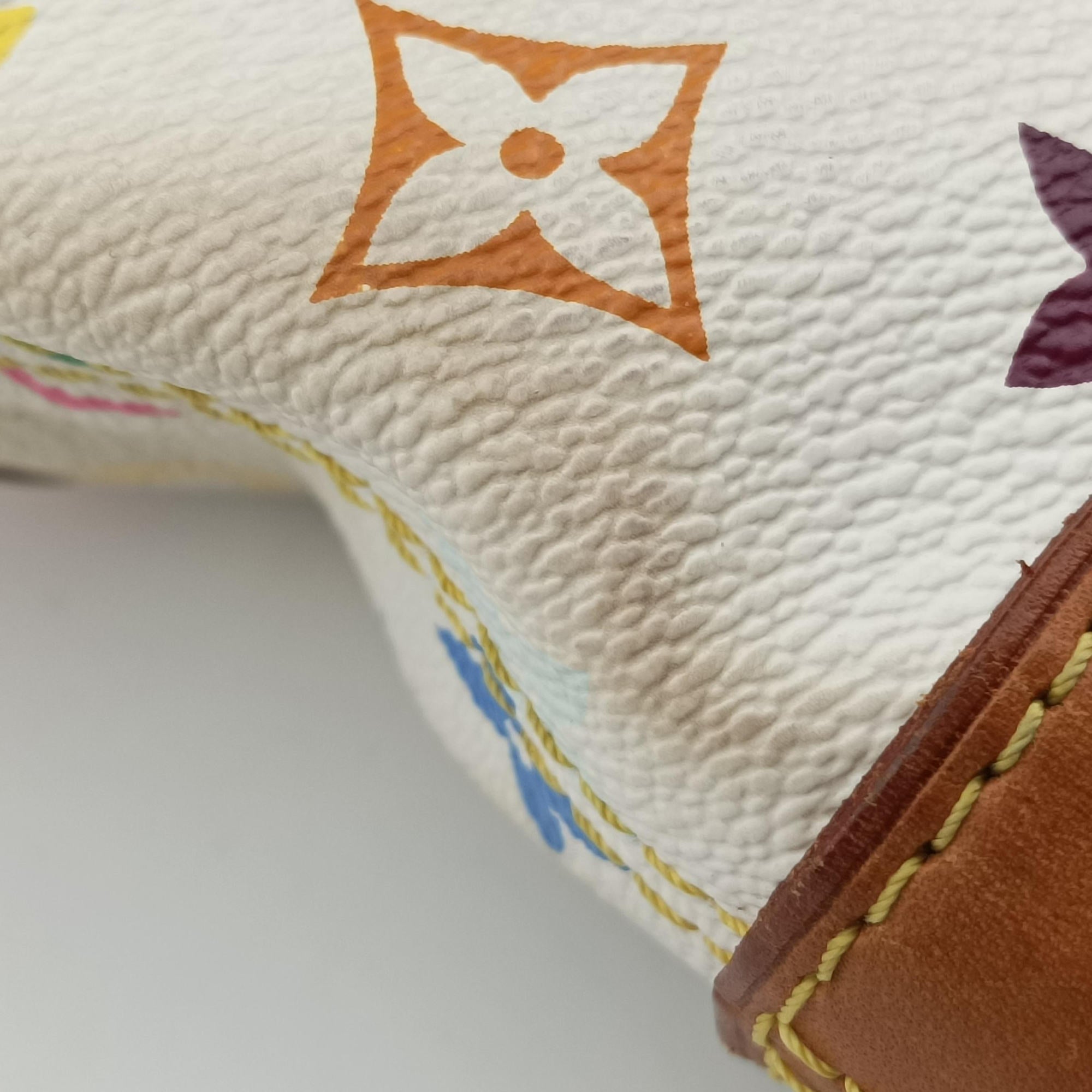 Pre-owned Louis Vuitton JUDY MM white Monogram Multicolor M40255 shoulderbag | stylenewstar