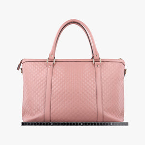 Pre-owned Gucci Microguccissima Pink Leather 449655 handbag | stylenewstar