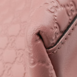 Pre-owned Gucci Microguccissima Pink Leather 449655 handbag | stylenewstar