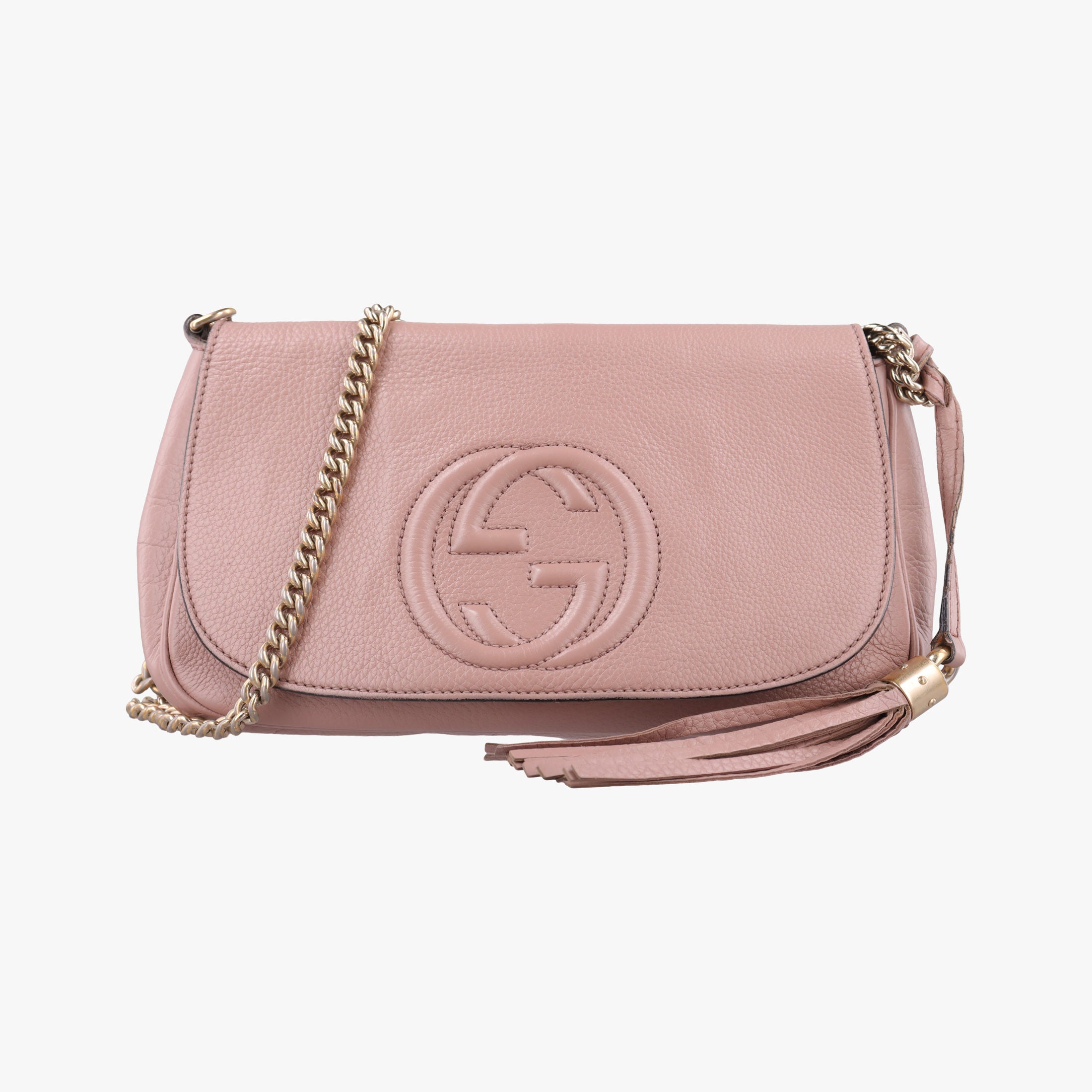 Pre-owned Gucci SOHO Pink Leather 336752 shoulderbag | stylenewstar