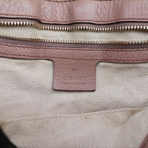 Pre-owned Gucci SOHO Pink Leather 336752 shoulderbag | stylenewstar