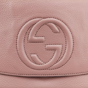 Pre-owned Gucci SOHO Pink Leather 336752 shoulderbag | stylenewstar