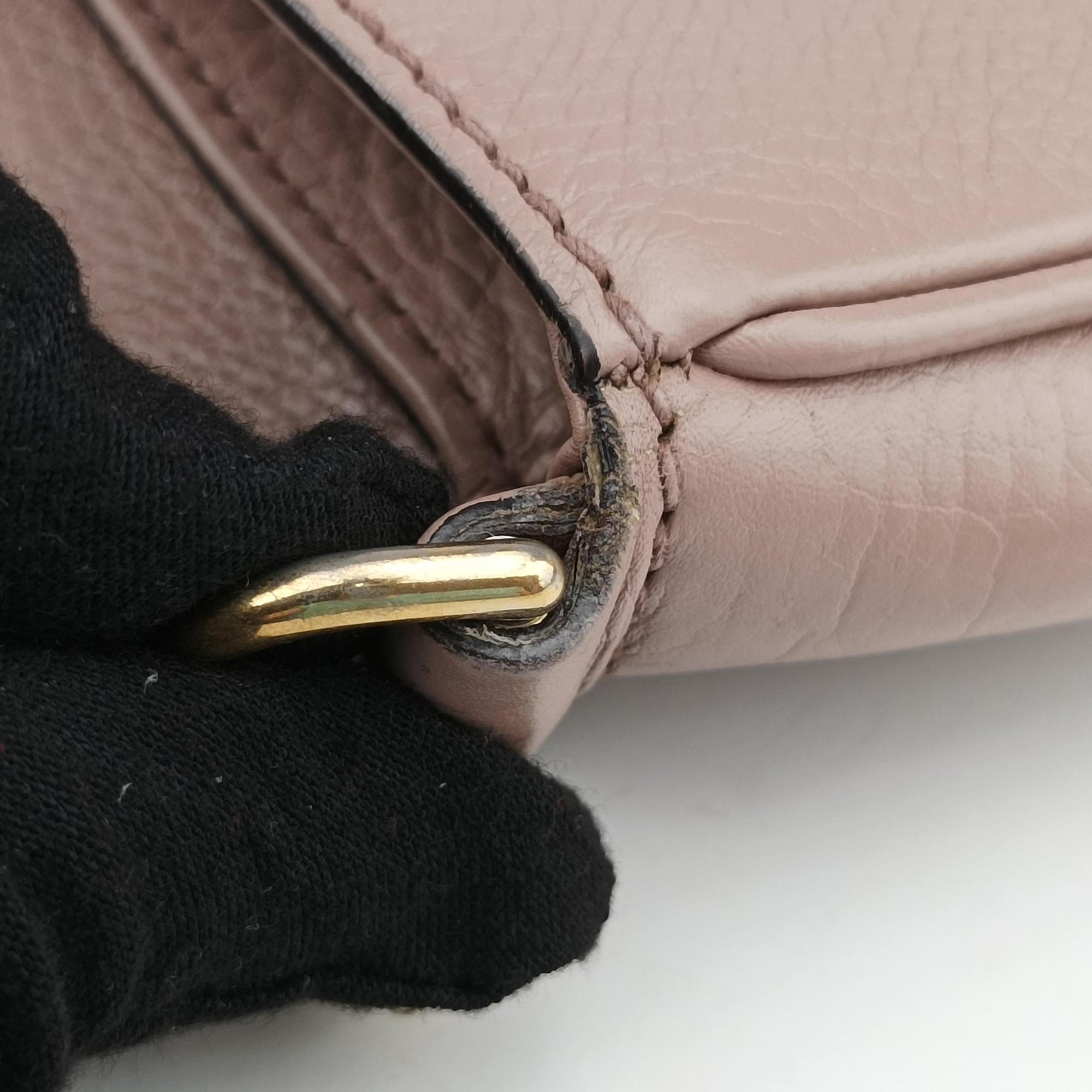 Pre-owned Gucci SOHO Pink Leather 336752 shoulderbag | stylenewstar