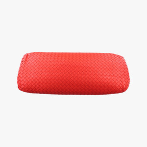 Pre-owned Bottega Veneta Intrecciato Red lambskin  shoulderbag | stylenewstar