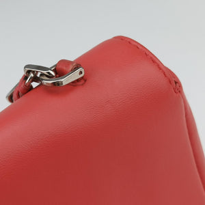 Pre-owned Fendi Mini Be Baguette Orange Leather 8M0315 shoulderbag | stylenewstar