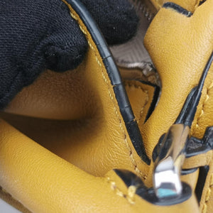Pre-owned Loewe Puzzle　mini Beige × Khaki × Yellow Leather  shoulderbag | stylenewstar